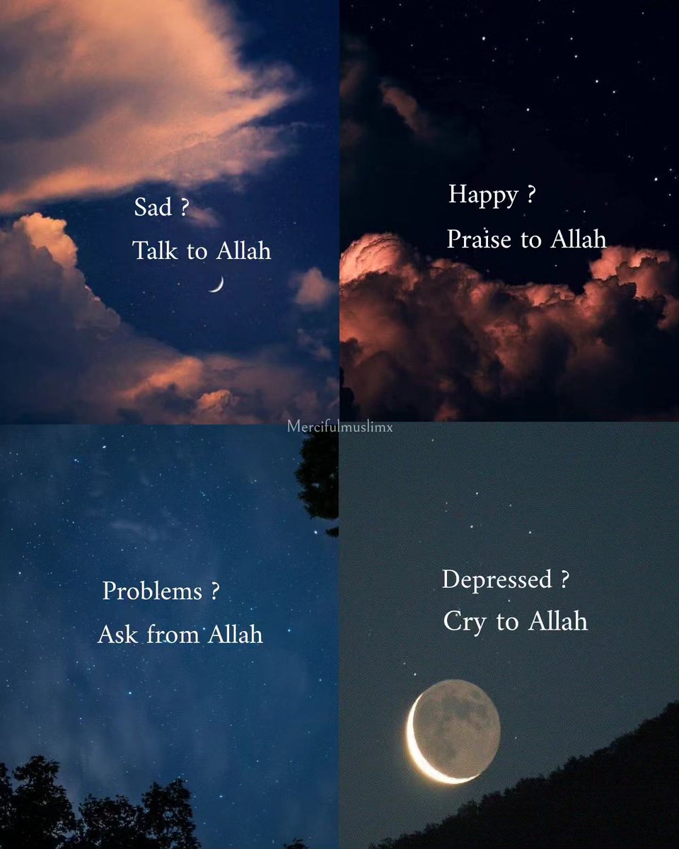 Al__Quraan's tweet image. Sad? Talk to Allah.