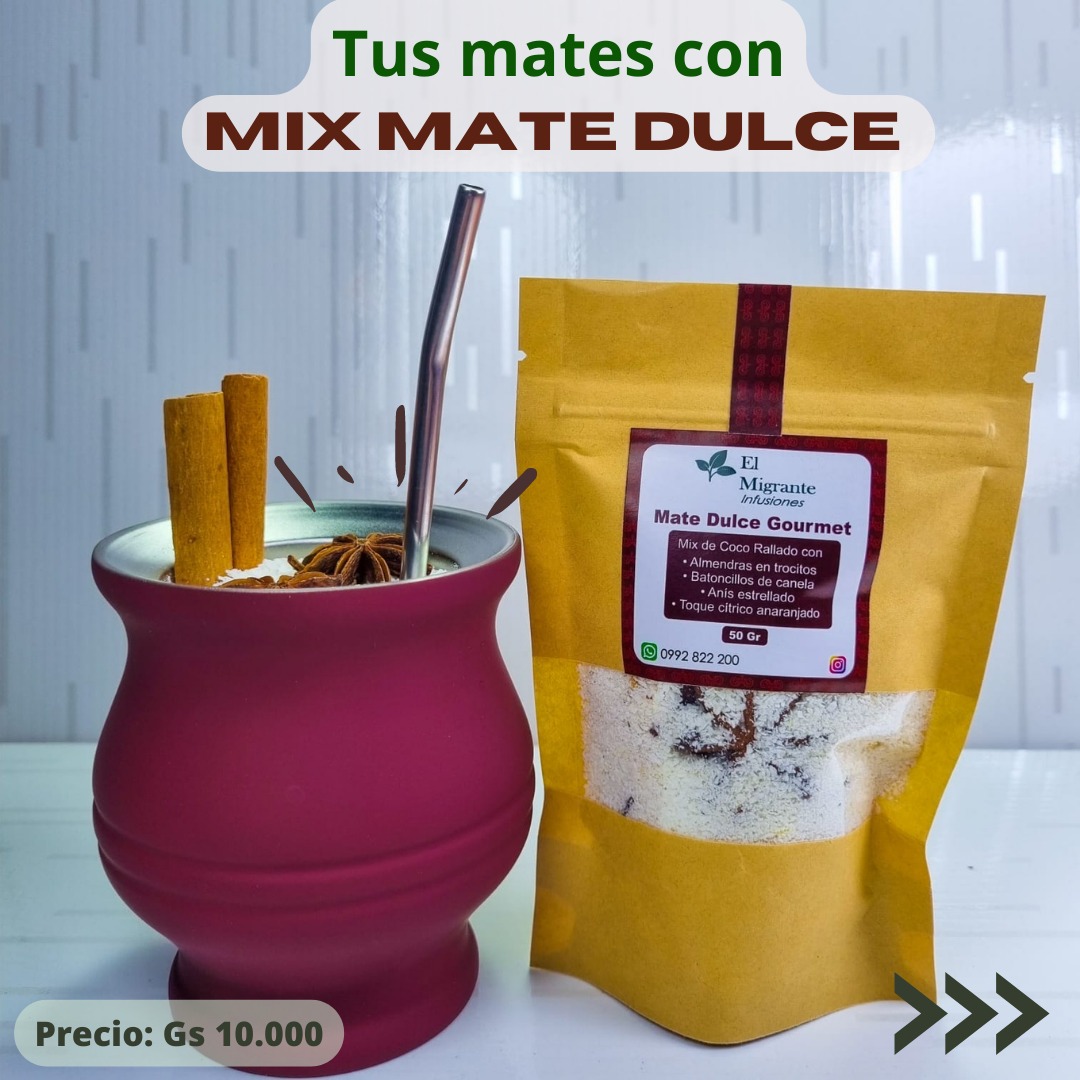 Elmigrante_py's tweet photo. Disfrutá un Mate Dulce deli con éste mix perfecto
Precio: Gs 10 mil, delivery al 0992822200
.
#matedulce #Paraguay #mate https://t.co/uo0OB2n5xH