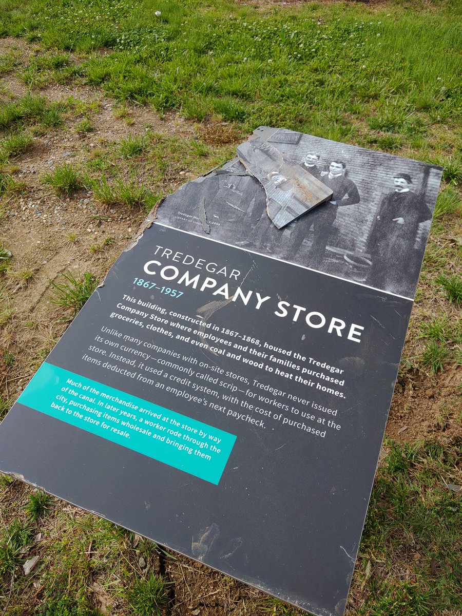 JosephSHRogers's tweet photo. @RVAdirt Some images shared with Council of the memorial and markers that had been at the Tredegar site and were removed without warning or prior consultation with the site tenants (including the museum that paid for and installed the signs) in May of 2020. https://t.co/b4vL3LoMS1