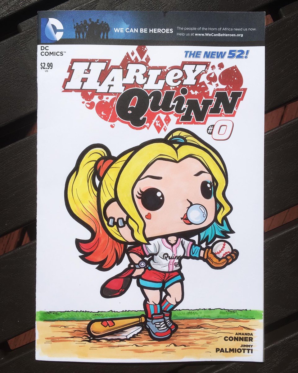 zeolee3's tweet photo. Harley Quinn (Baseball Edition) ⚾️ 

Exclusive for @DCDCollects 

[CC#82]
#funko #dccomics #harleyquinn  #blanksketchcovervariant #comiccoverartist #funkoart #funkocomic #funkopopart  #funkomlb  #dccomicsbaseball  #harleyquinnfunko #harleyquinncomic #margotrobbie https://t.co/3koAIYna0B