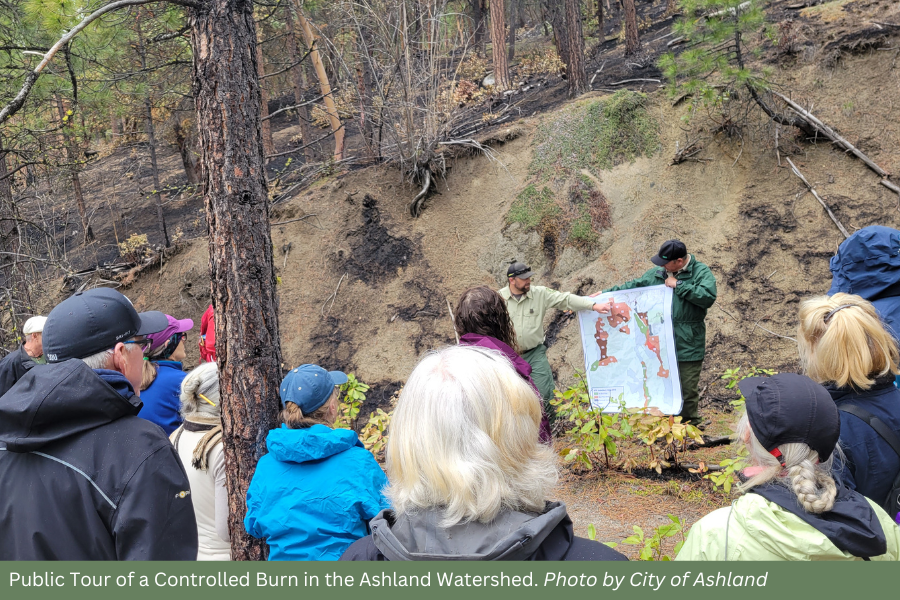 notactiveAFR's tweet photo. AFR thanks the community and partners  @cityofashland @RRSNF, @nature_org  and Lomakatsi for support through a good burn season! #ashland #ashlandoregon See more here: https://t.co/MplH3AoJpe https://t.co/U5HToDX8WP