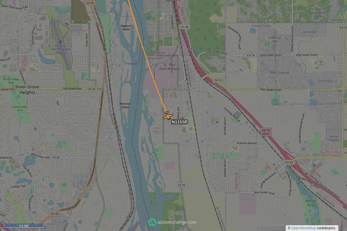 Police Overhead on Twitter "Minnesota State Patrol N115SP (SR22) was
