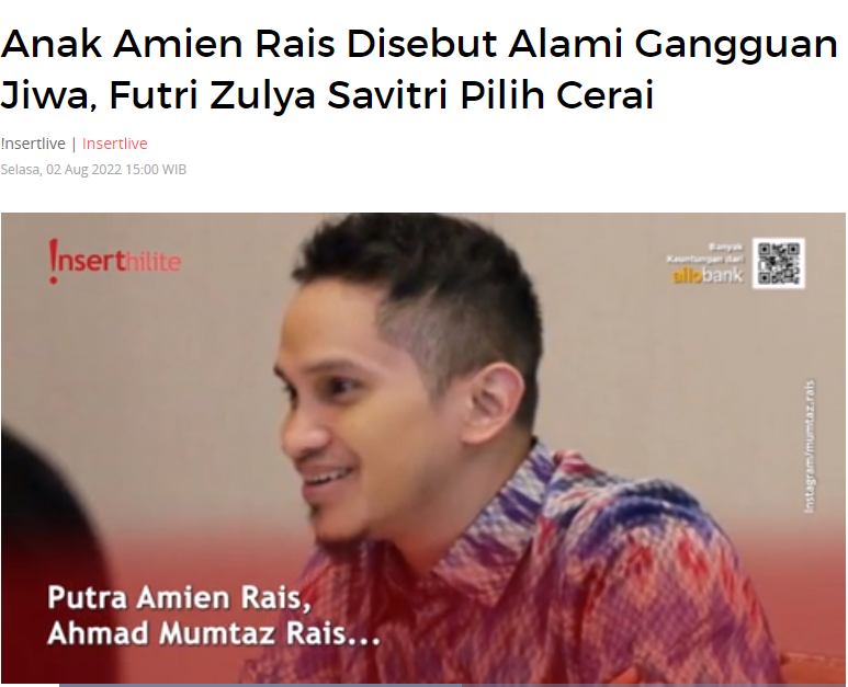 Gangguan jiwa menurun ke anaknya ?