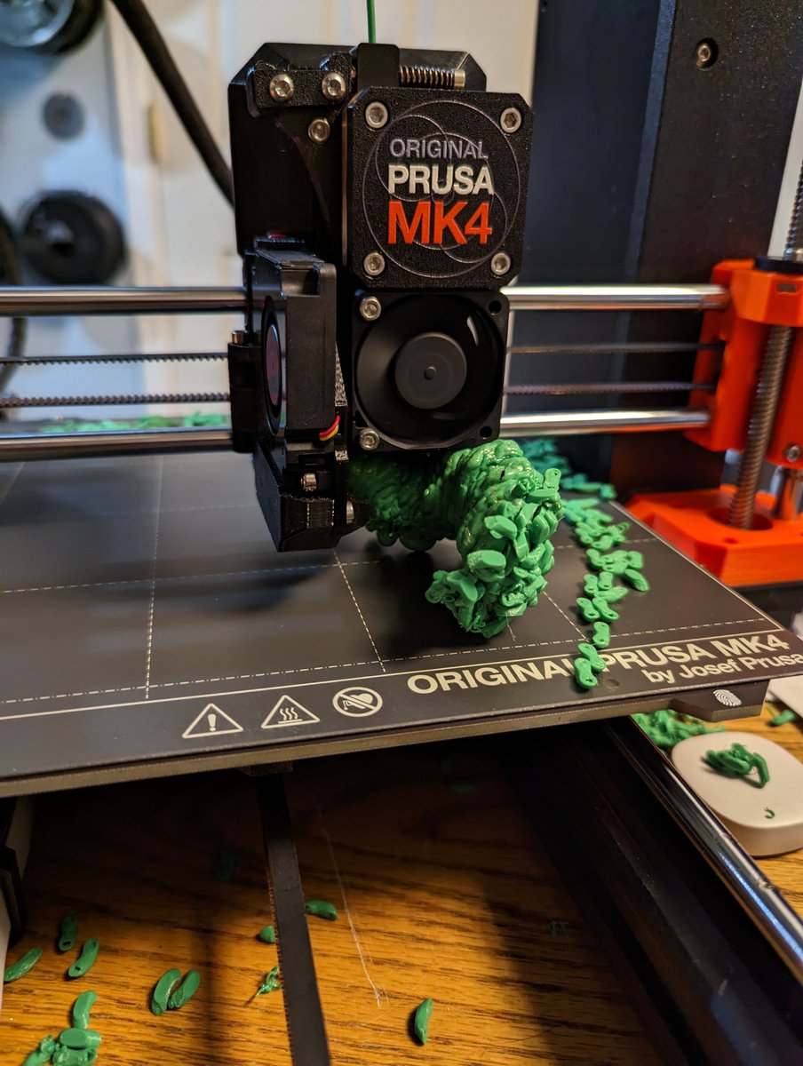 @Prusa3D @josefprusa #MK4 another catastrophic failed print