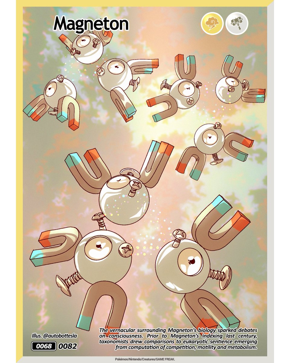 autobottesla's tweet photo. IllusDex ✏️ 0068
0082 レアコイル Magneton https://t.co/Yu2F3UYAE8
