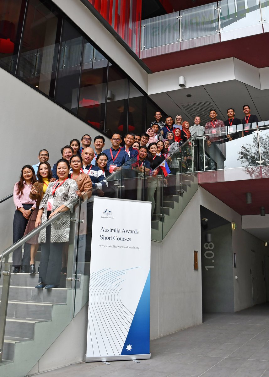 @GriffithUni welcomes participants of the 2nd cohort of the @AustraliaAwards #ShortCourse #Aus4ASEAN Skills Forecasting. 26 participants from 7 countries will spend the next 2 weeks connecting with Australian organisations & analysing data sources to anticipate future skill needs