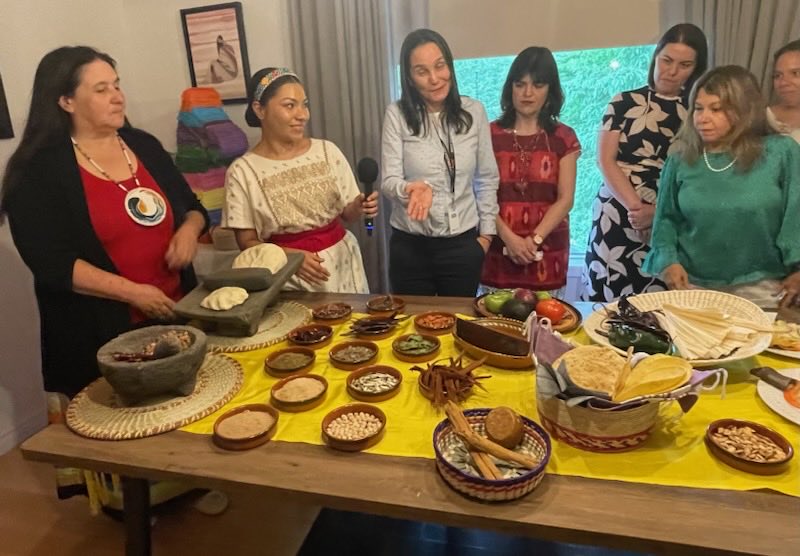 Absolutely amazing way to spend an evening during #NationalIndigenousHistoryMonth. The launch of the First Indigenous Gastronomic and Intercultural Experience.