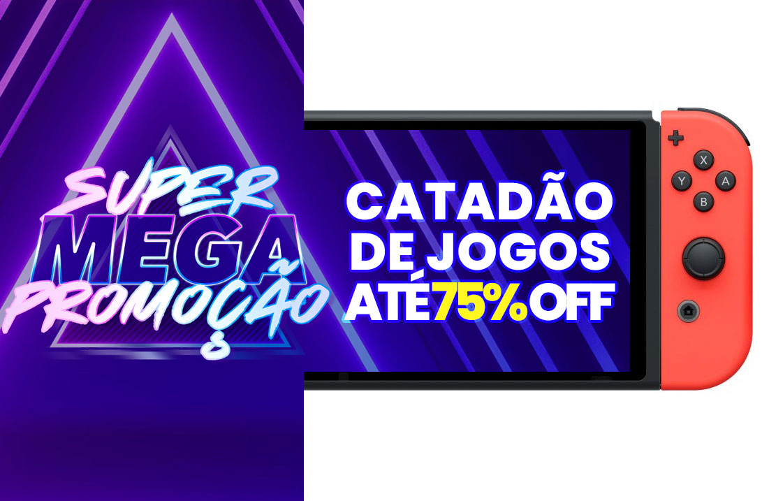 SUPER MEGA PROMOÇÃO na eshop do SWITCH com JOGOS NINTENDO! 