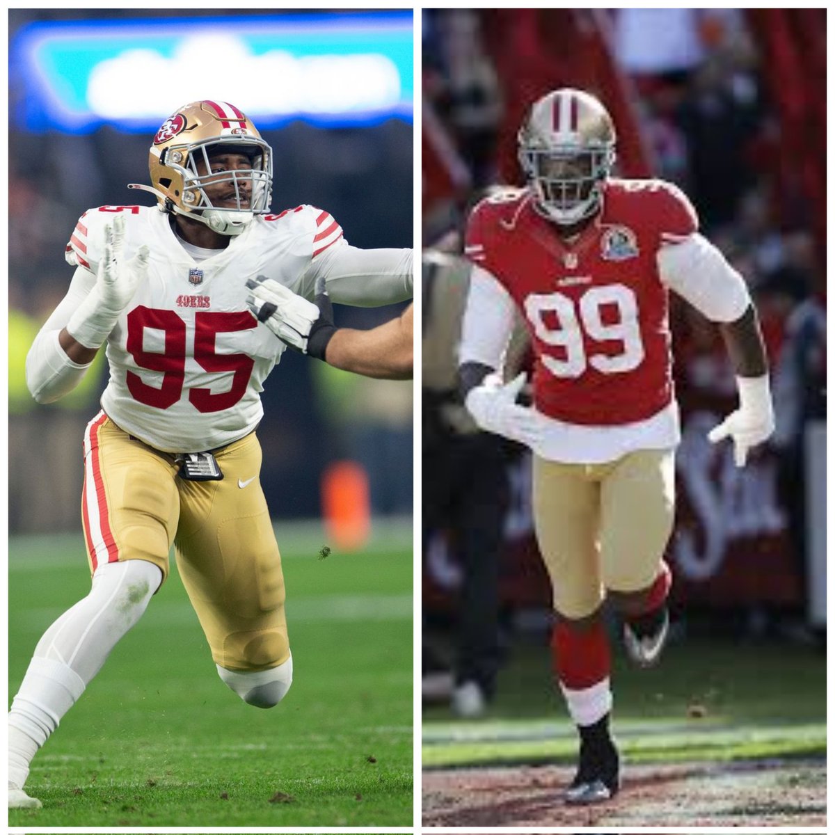 Every time I see Drake Jackson, it's hard not to see Aldon Smith. 
Most 49er fans agree that the one missing piece on this team is the edge rusher opposite Bosa. 
Do the #49ers already have that piece and is Jackson primed to take that Hufanga / Banks type leap??? https://t.co/BDUlvzm1tx