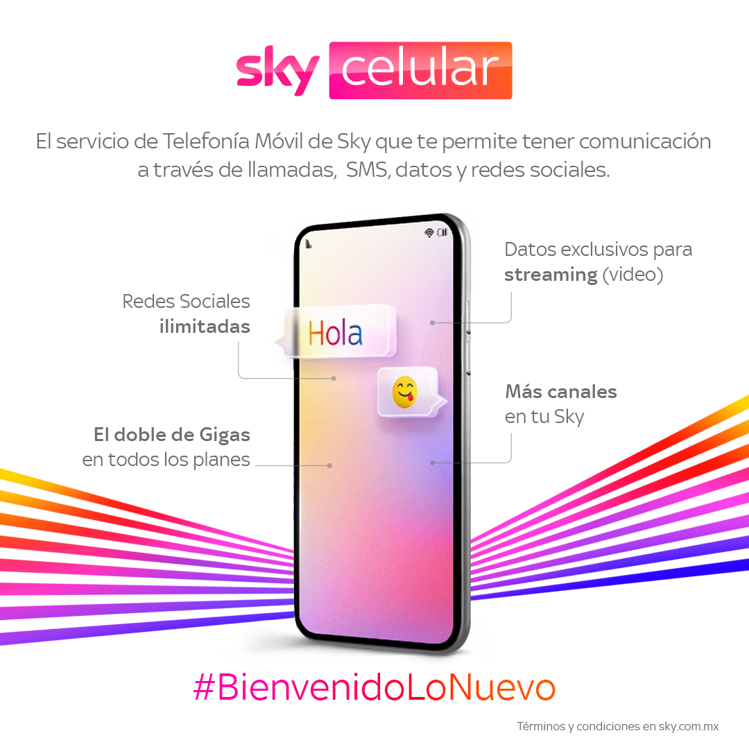 AztecaDeportes's tweet photo. ¿Te encanta estar en tendencia? Descubre por qué #SkyCelular es para ti 📷 *Contrata desde $169 al mes https://t.co/i8jUbuilFH