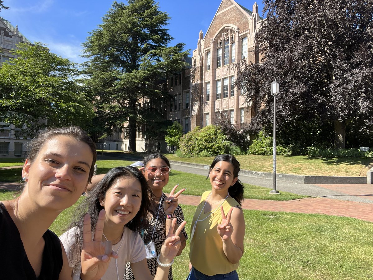 Great first day for my summer fellowship with @uwescience at University of Washington! So excited to be part of the Data Science for Social Good Fellowship program this summer—I’ll be working on a project team focused on water scarcity in the Colorado River Basin. #DSSG