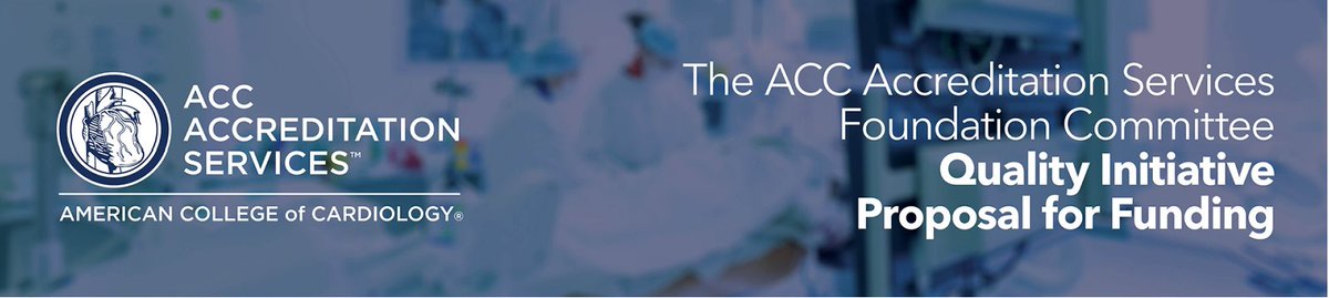 #ACCCVT #CardioTwitter 
Call for 2023 QI Proposals is now open!
Deadline is July 31
Get the details here ⬇️
cvquality.acc.org/accreditation/…

@ACCinTouch @txchapteracc @NYSCACC @Andrea_Price317 @jlinderbaum @OhioACC @CaliforniaACC @AlabamaACC @CaliforniaACC @ACCMass @ACCMinnesota