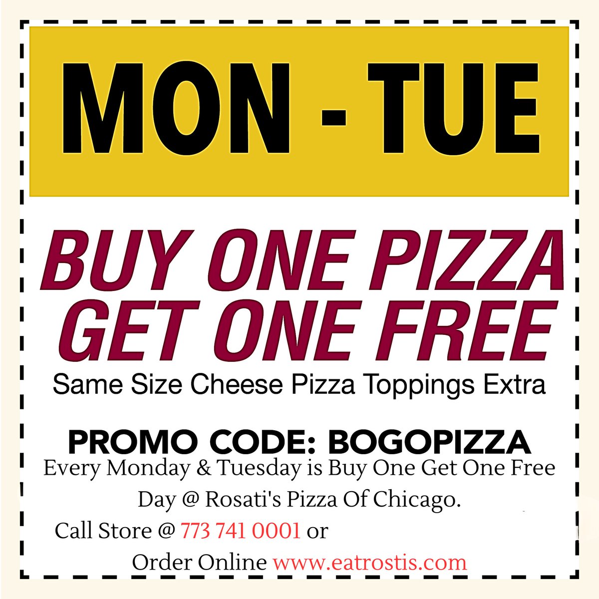 Rosati's Pizza Of Chicago tweet media
