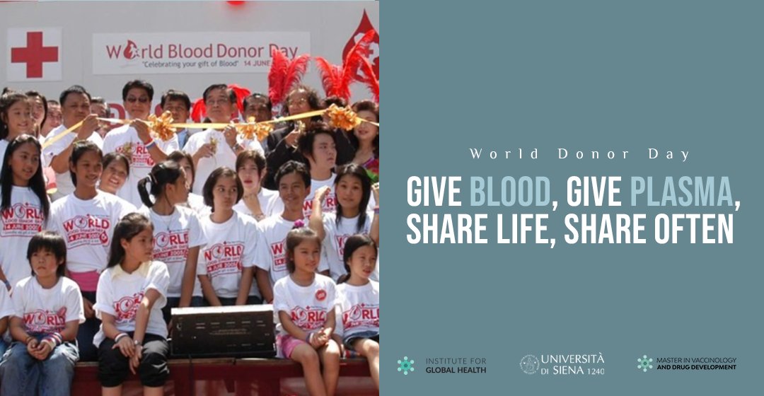 InVaccinology's tweet photo. Of the 118.5 million blood🩸 donations collected globally, 40% of these are collected in high-income countries, home to 16% of the world’s population.
🌐 https://t.co/RbUhwj9XPf
#MasterInVaccinology #Vaccinology #Vaccines #IFGH #WorldDonorDay #UniversityOfSiena #Siena #Italy https://t.co/TGCiOulZjN