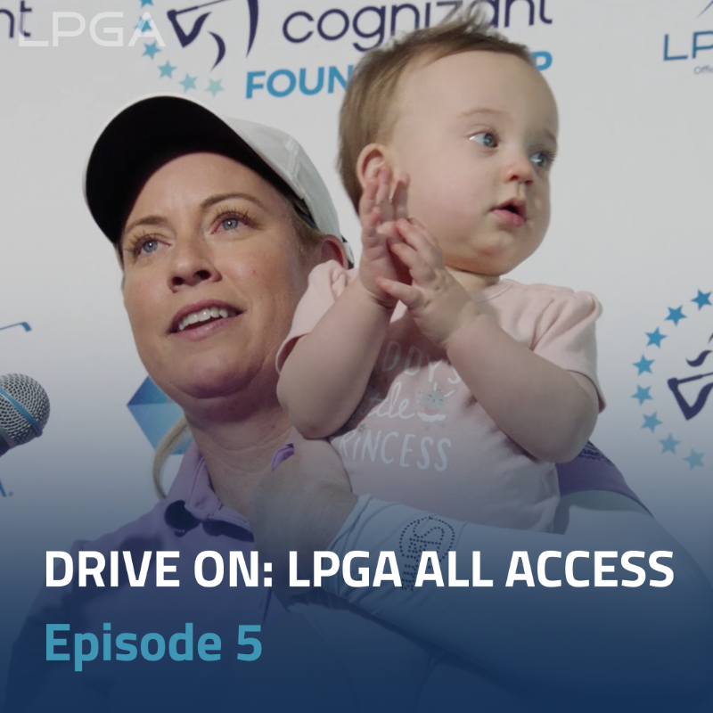 LPGA's tweet photo. Go behind-the-scenes of the Cognizant Founders Cup! 🎬
Watch Episode 5 of Drive On: LPGA All Access right now!
WATCH NOW ⬇️ https://t.co/oeUoxxRzBV