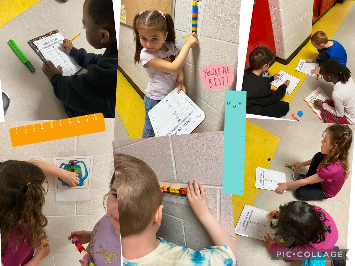 MyersNLESD's tweet image. Our Grade 1 Math Measurement Day measured out to be a hit! 📏✅ There was so much hands on learning happening in our grade one hallway! 💛 @wavelliott @Mme_Power @StTeresasSchoo1