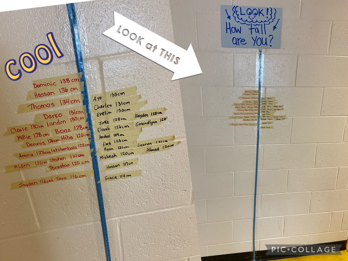 Ms. Myers’ IRT (@myersnlesd) on Twitter photo Our Grade 1 Math Measurement Day measured out to be a hit! 📏✅ There was so much hands on learning happening in our grade one hallway! 💛 <a href="/wavelliott/">Wavey Elliott</a> <a href="/Mme_Power/">Madame Power</a> <a href="/StTeresasSchoo1/">St. Teresa's School</a> Our Grade 1 Math Measurement Day measured out to be a hit! 📏✅ There was so much hands on learning happening in our grade one hallway! 💛 <a href="/wavelliott/">Wavey Elliott</a> <a href="/Mme_Power/">Madame Power</a> <a href="/StTeresasSchoo1/">St. Teresa's School</a>