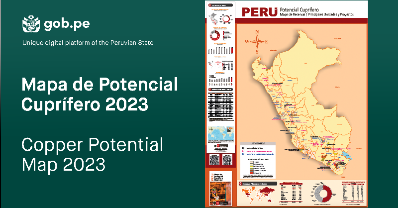 CopperE29's tweet photo. 🇵🇪 Peru’s Ministry of Energy & Mines has published their 2023 #Copper Potential Map showing major #copper mines + significant #exploration projects. 🗺️ map: https://t.co/yj1HixgT3Q
🌐 https://t.co/eJ6sq8ha4y $ECU.V
@PeruPaisDigital #PorUnPerúDigital #Peru #element29resources