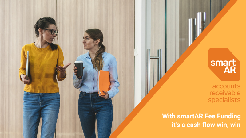 smartAR Fee Funding is a cash flow win win for you, and your clients. You’ll be paid upfront for the full amount of your invoice, and your clients will enjoy the convenience of paying in instalments. Reach out today for more information ow.ly/jtU350OFa6k