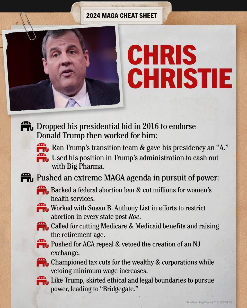 Let’s remember who Chris Christie is.