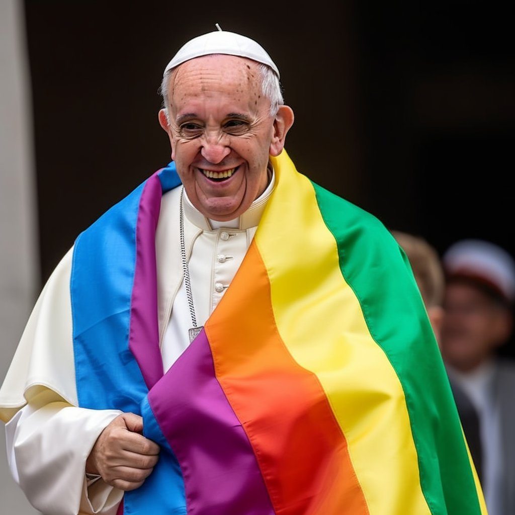 #Breaking Pope Francis celebrates Pride Month at the Vatican