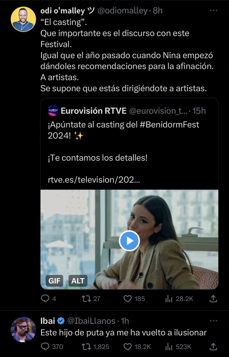 livevsliveshow's tweet photo. Ibai siempre sabiendo qué aportar a la conversación en mi feed jajaja @odiomalley https://t.co/UfyPoaySvN