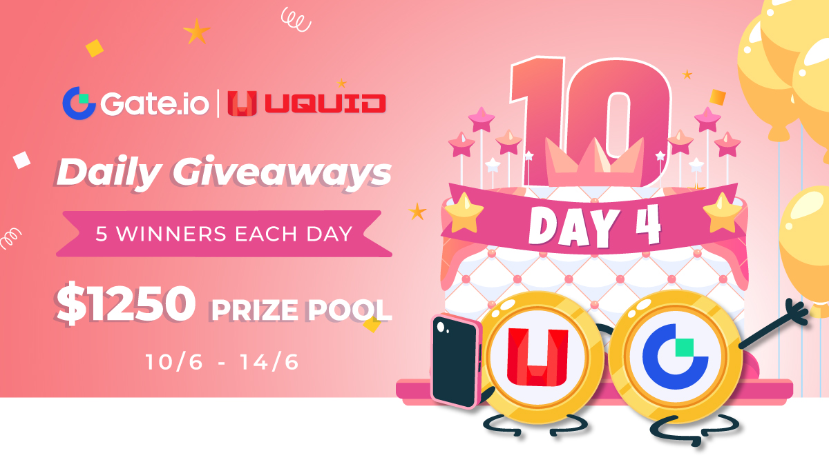 uquidcard's tweet photo. 🚀We're reaching the #Day4 Challenge! Let's make every challenge count! 🎉
1️⃣ Follow @uquidcard &amp; @gate_io
2️⃣Comment on how many Uquid mini-apps are currently listed on Gate Mini app. Tag 3 friends.
3️⃣ RT this post with the hashtags #Uquid #GatePay #GateioTurns10
👇Fun fact https://t.co/ezqDfvpFDM