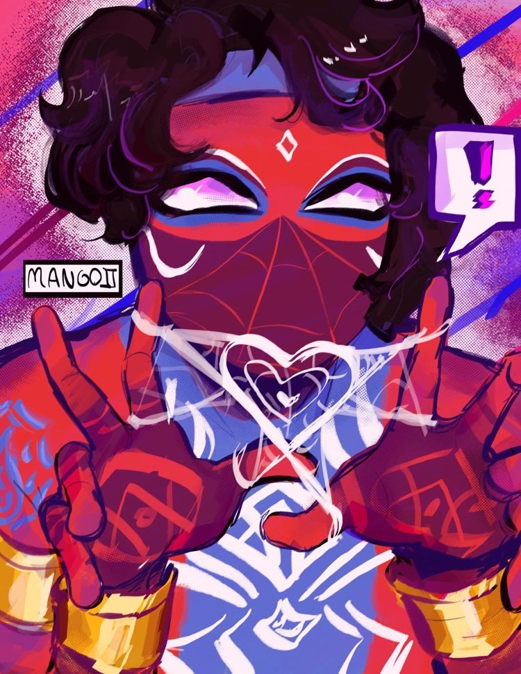 I love him dearly 💕💕💕 
#PavitrPrabhakar #SpiderMan2 #AcrossTheSpiderverse #acrossthespiderversefanart #fanart