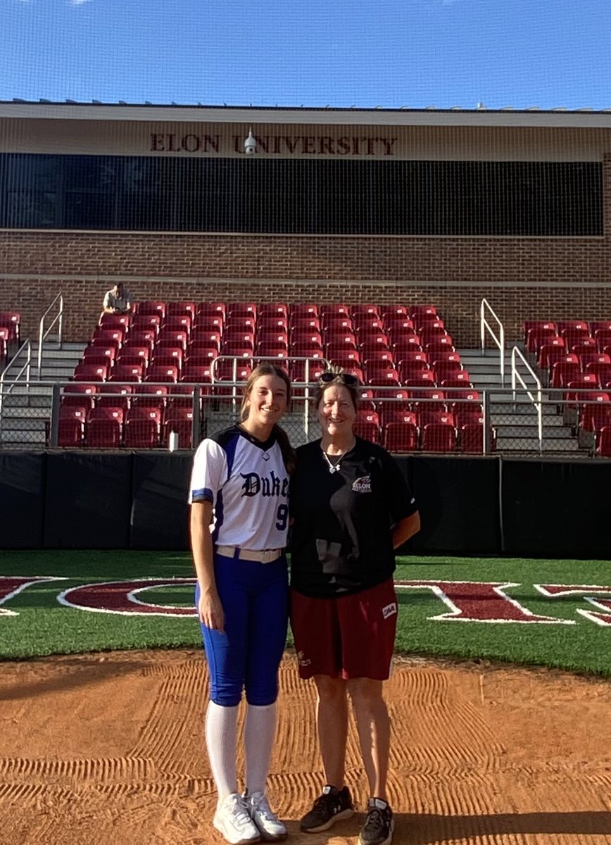 Had a great time at the <a href="/ElonSoftball/">Elon Softball</a> pitching camp. Thanks for the great tips and can’t wait to return for another one! <a href="/waldrop_taylor/">Taylor</a> <a href="/mborden22/">Mallory Borden</a>