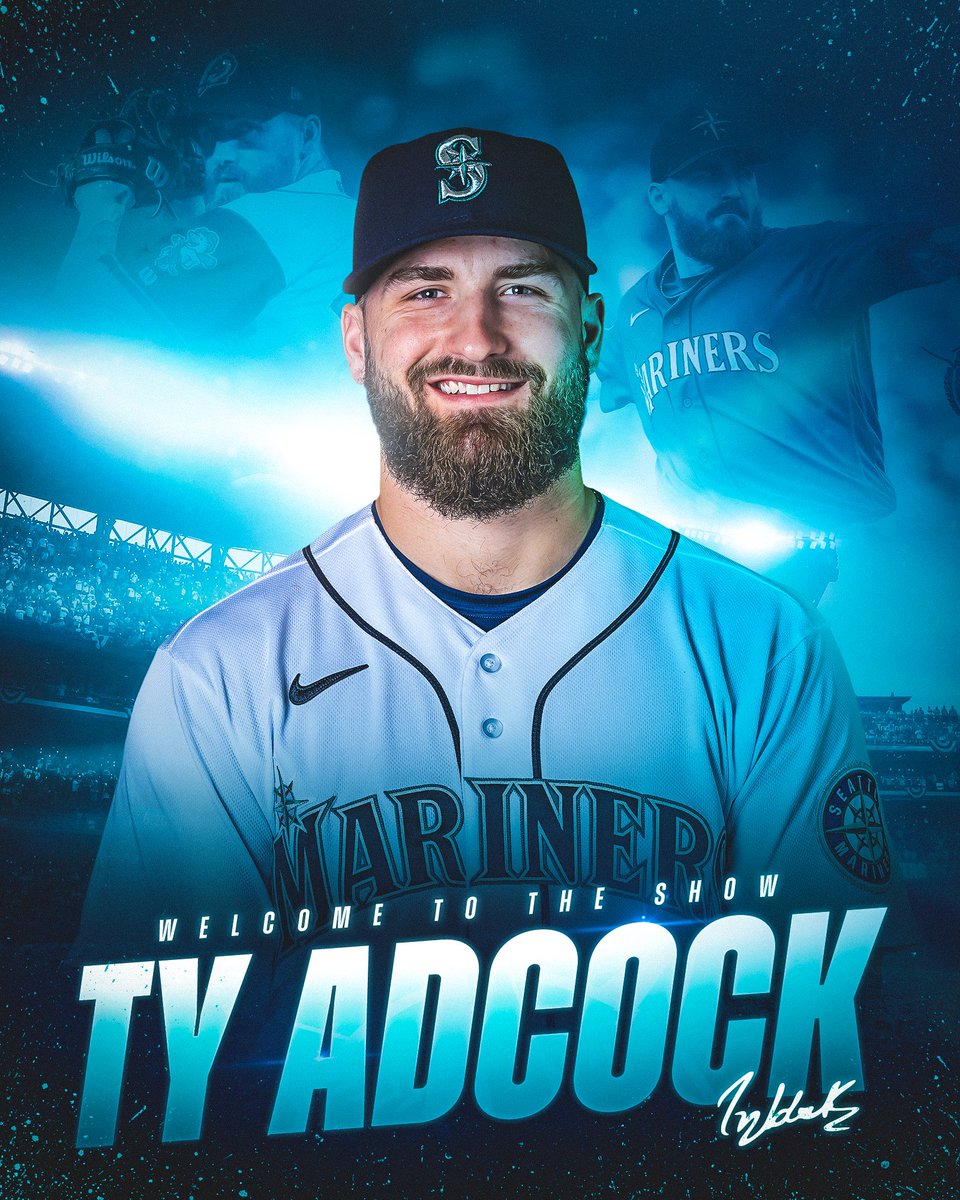 Mariners PR on Twitter "Mariners roster moves 🔹Ty Adcock (70), RHP