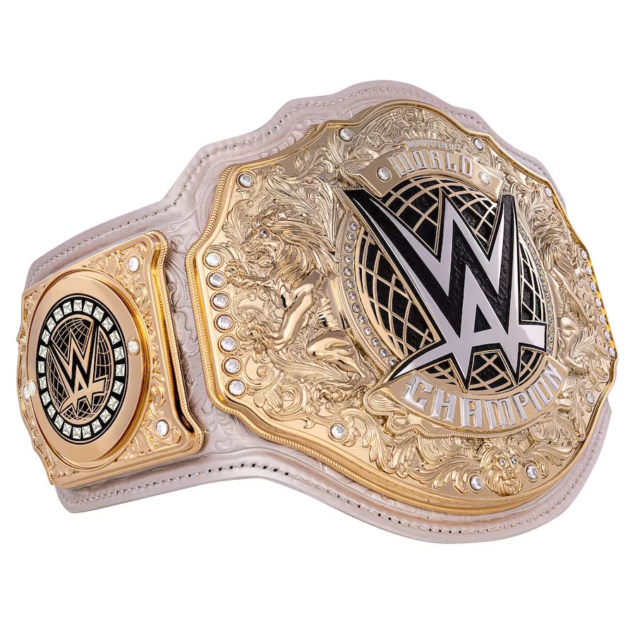 A closer look at the BRAND NEW WWE Women’s World Championship (via WWE Shop):

(Use my link to go through and buy for those looking too on WWE Shop: wwe-shop.sjv.io/WrestleOps)