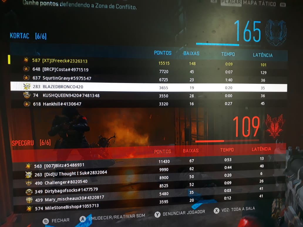 vou ficar jogando LP pra nao levar ban. pq lá  sou ruim kkk no open jogo pouco melhor e fico levando ban. depois dessa foi ban