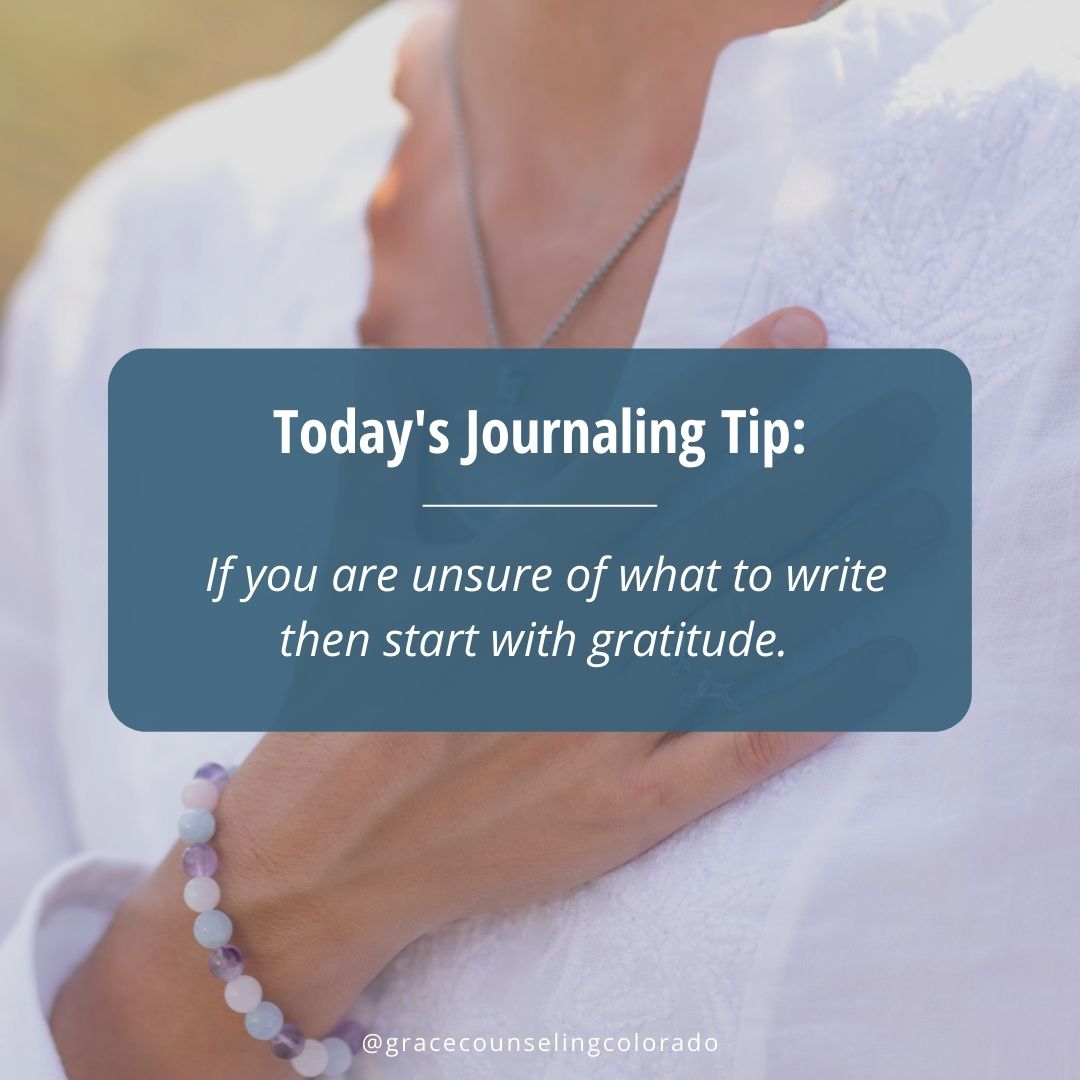 What are 5 things in your life right now that you are grateful for? Can't think of 5, do 3! Journaling doesn't have to be complicated. 

#journalingtips #gratitudejournaling #grateful