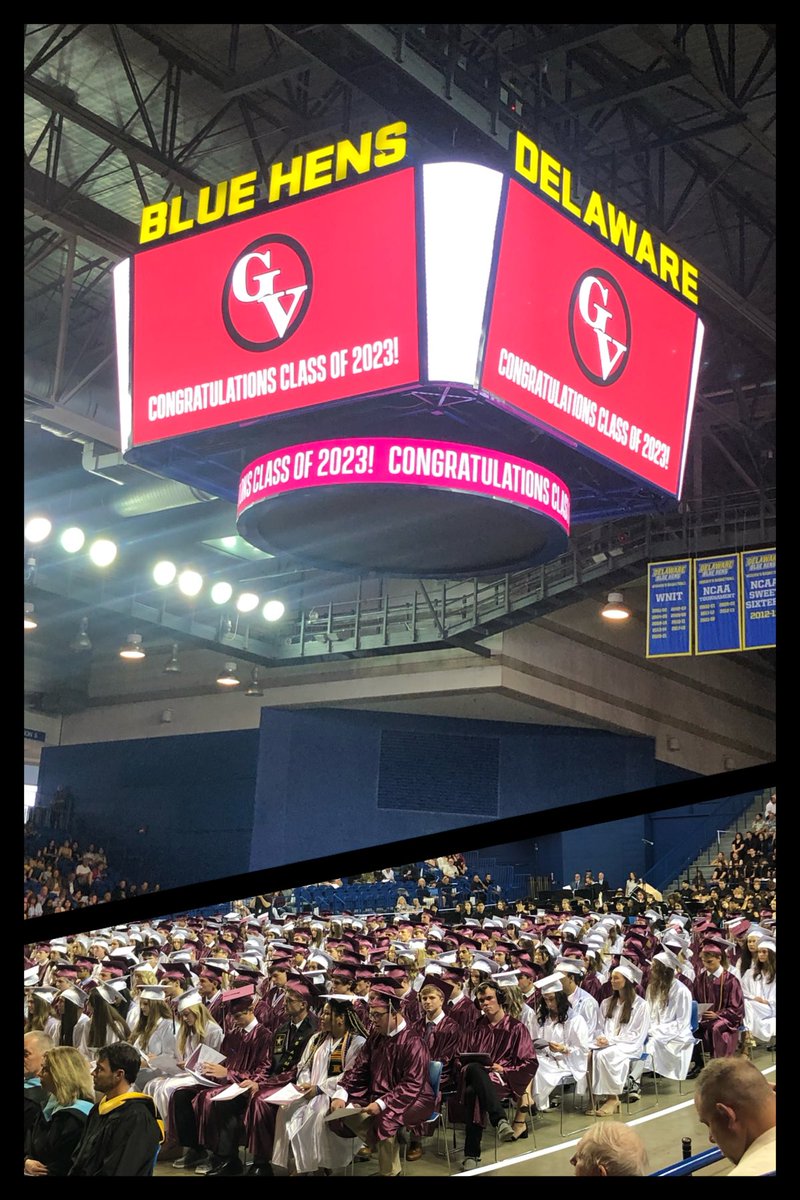 Congratulations to the Class of 2023, the class that I followed to GVES after 3 years together at Concord. You’ve changed a lot since your preschool tours when we first met. I just had to see you cross that stage tonight. Best of luck in your futures!