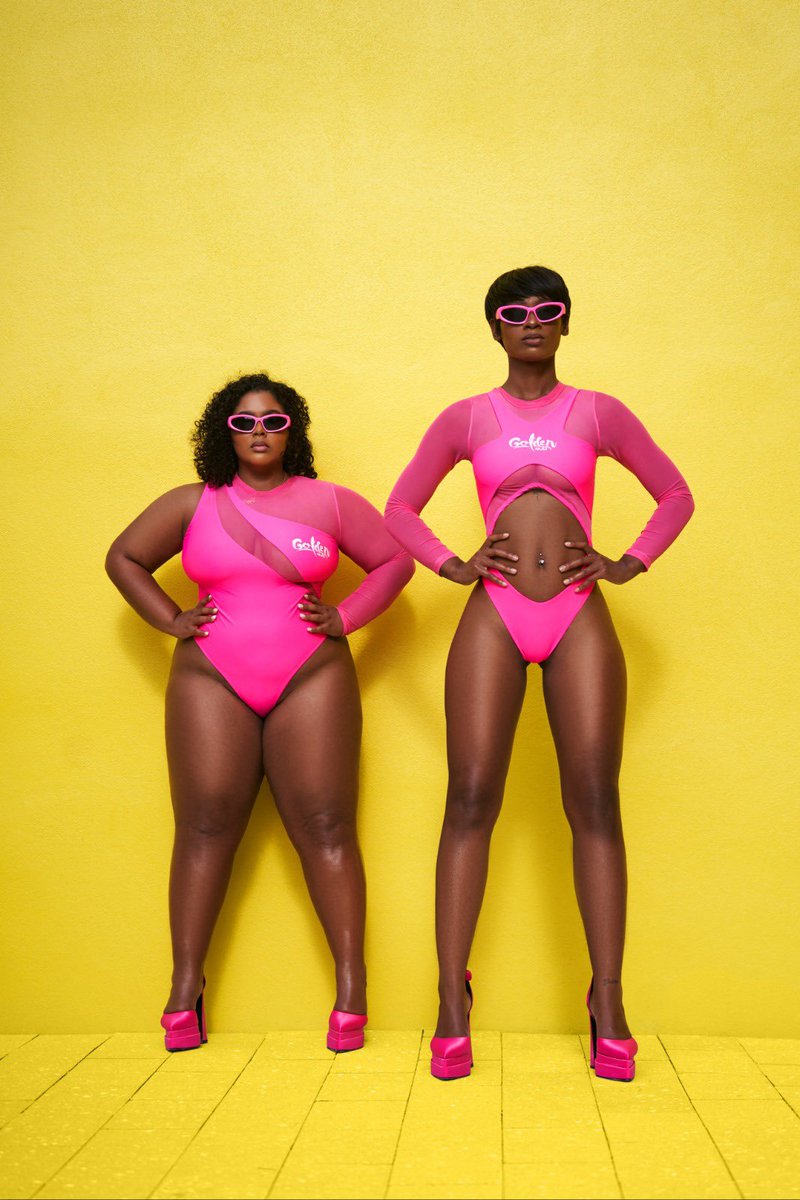 goldenmasband's tweet photo. Let's Revel the Road on Carnival Monday with "𝐅𝐀𝐍𝐓𝐀𝐒𝐘" or "𝗡𝗜𝗫"🔥🔥

Color Options: Pink and Orange

Designed by: @kaisokarni 

Models are wearing size : Small &amp; X-Large

Login to playmas and select your Monday wear option now! 

#GoldenMas #Goldenmasband #Spicemas https://t.co/7BoQP8aXb7