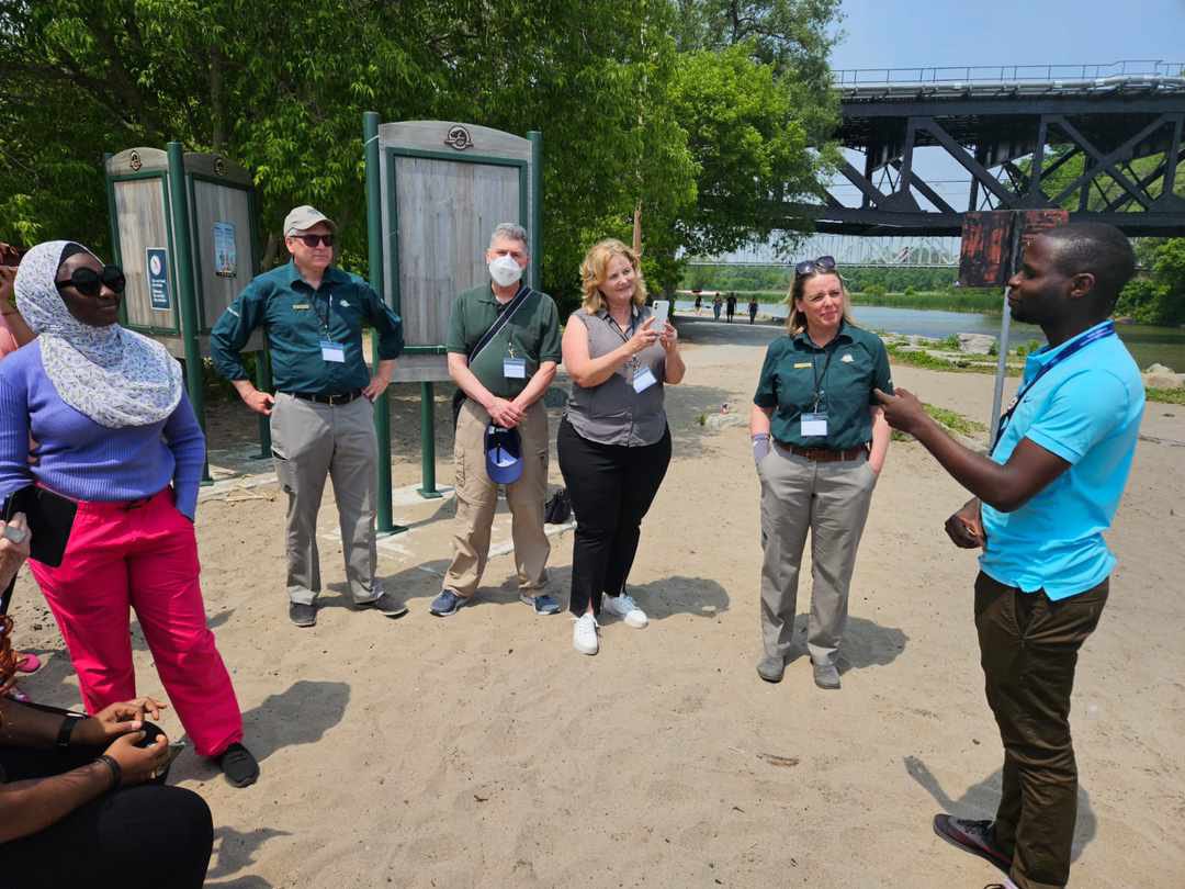 Ziryawulawo1's tweet image. As part of our @csc2023 study tour, we were privileged to have an interaction with Hon. Pauline Browes a champion for the environment about her campaign on saving the Rouge Valley.

 #sustainability 
#csc2023