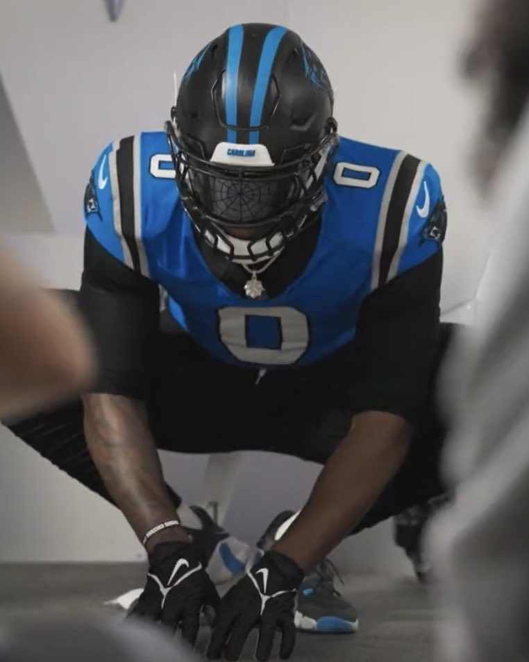 Panthers Uniform Tracker on X: Blue Helmet Concept 