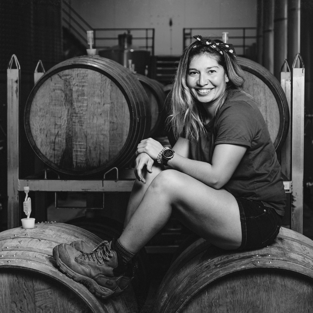 Meet Stef...our fellow Framinghamer who keeps our Cellar in order!  Its Stef's second vintage here at Framingham...yes she came back for more!  Stef is also Framingham's professional cake goddess a Cross fit nutter and National Chilean karaoke champion. 📷 Jim Tannock
