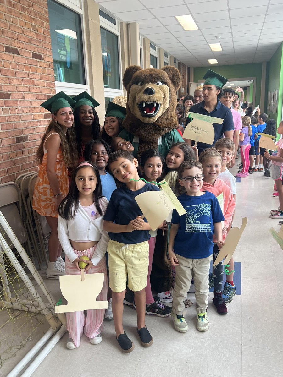 Today we had the honor to hold a parade for 5 of our CMS Alumni, Class of 2023. Best of luck to these phenomenal students. Rachel Rojas, Marcos Pena, Paulina Morrell, Grace L'Archevesque &amp; Laquasha Belle. We are so proud of you🌈💚🤍🐻🎓🌈 <a href="/NorwalkPS/">NorwalkPublicSchools</a> <a href="/DmcaNorwalk/">Norwalk DMCA</a> <a href="/mrtprincipal/">Medard Thomas aka MrT</a>