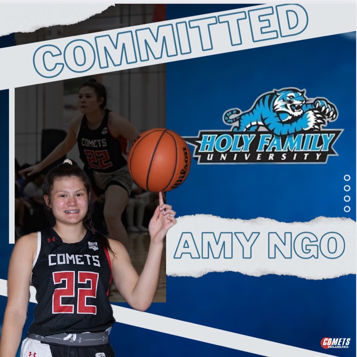 #Committed🐯💙🤍