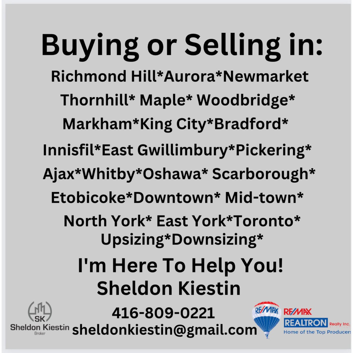 #realestate #torontorealestate #yorkregionrealestate #downsizing #upsizing #condos #vaughan #condominium #markham #thornhill #richmondhill #aurora #newmarket #eastgwillimbury #toronto #northyork #peaceofmind #results #aboveandbeyond #remax #remaxrealtron #sheldonkiestinrealestate