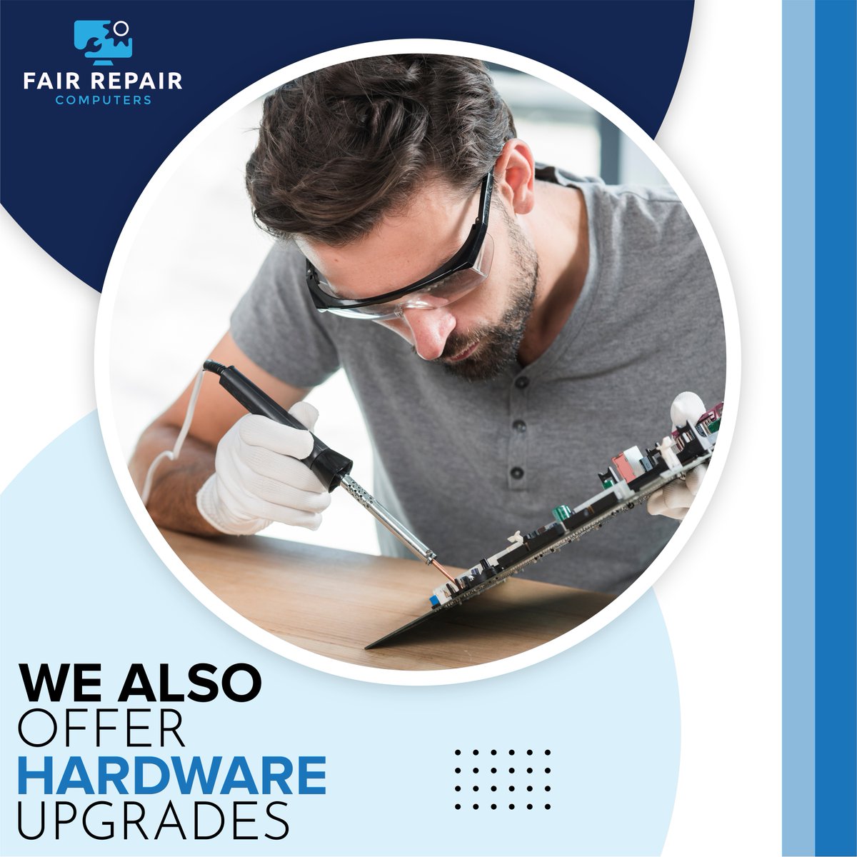 FRComputersAU's tweet image. If you want to improve your computer&apos;s performance, our technicians can suggest and install hardware upgrades such as adding more RAM, upgrading the hard drive to an SSD, or installing a more powerful graphics card.

#TechUpgrades #PerformanceBoost #ComputerHardware
