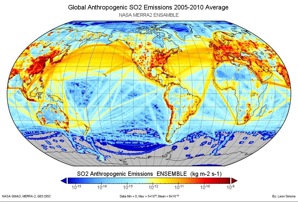 Sulfur emissions cooled our planet by about 0.5°C, on a global average.

It cooled more where most of us live.

3.5 years ago we reduced sulfur emissions over the oceans by about 80%.

Oceans heat up faster.

Prepare for more warming, extreme weather and faster sea level rise.