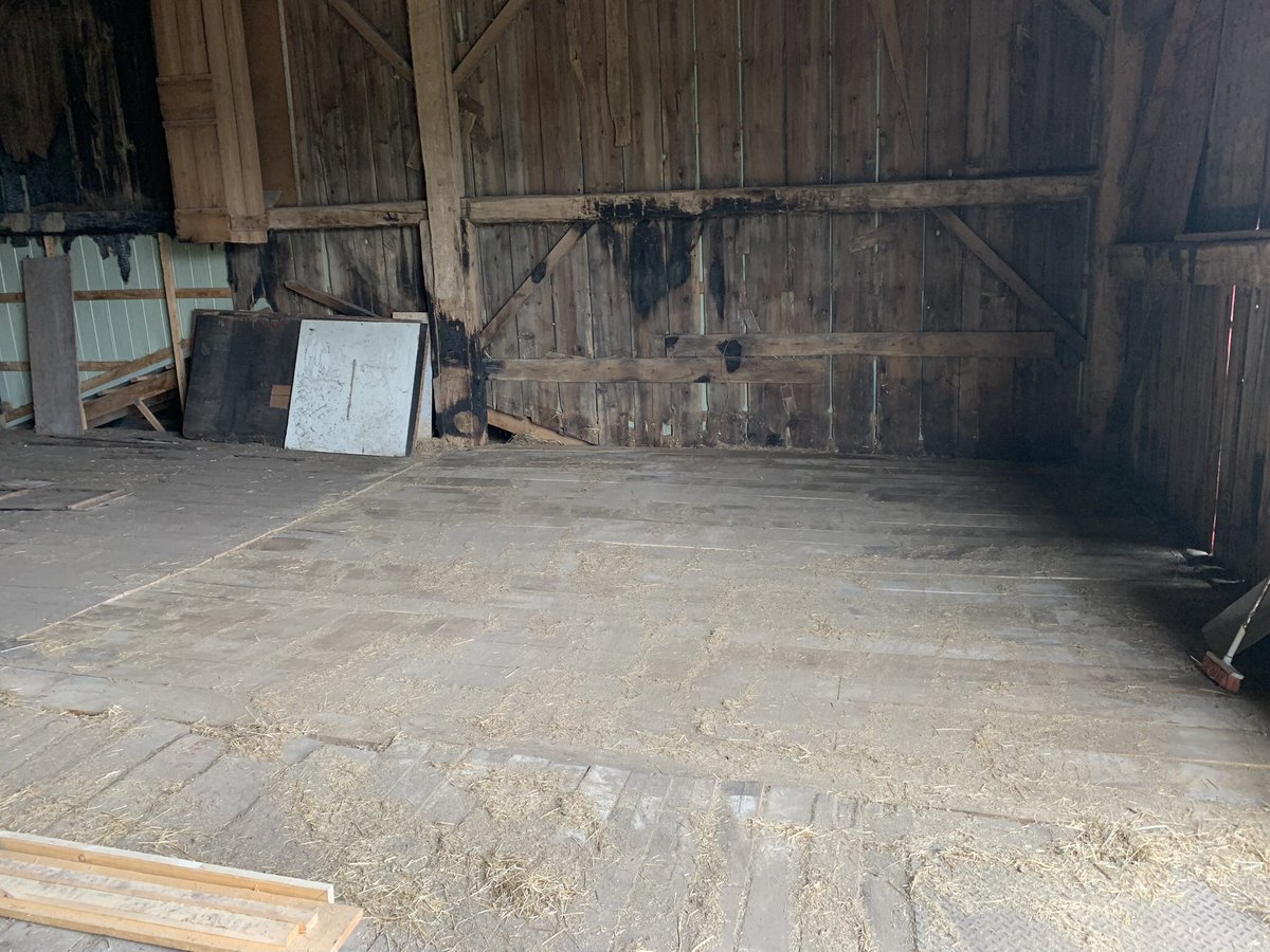 Dance floor open for any of you good time Charlie’s.  #barnlove.