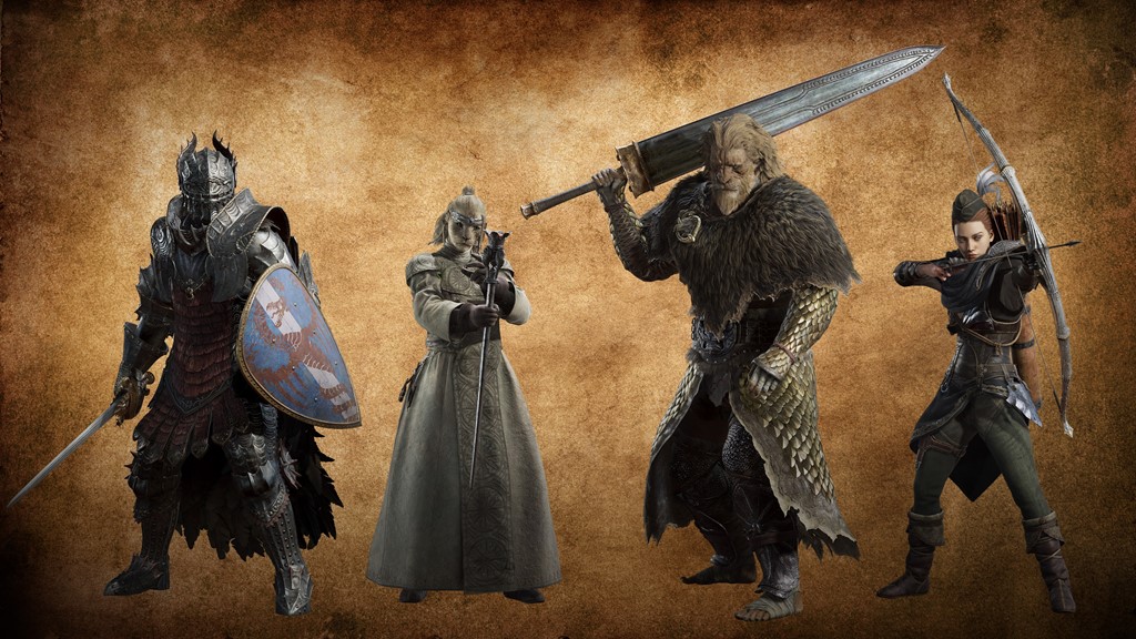 Official artwork of created characters/Pawns from #DragonsDogma2