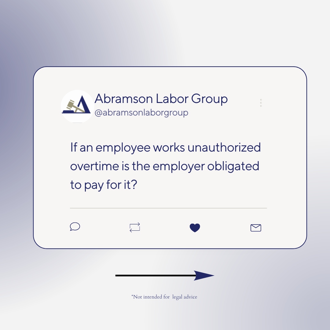 Abramson Labor Group tweet media
