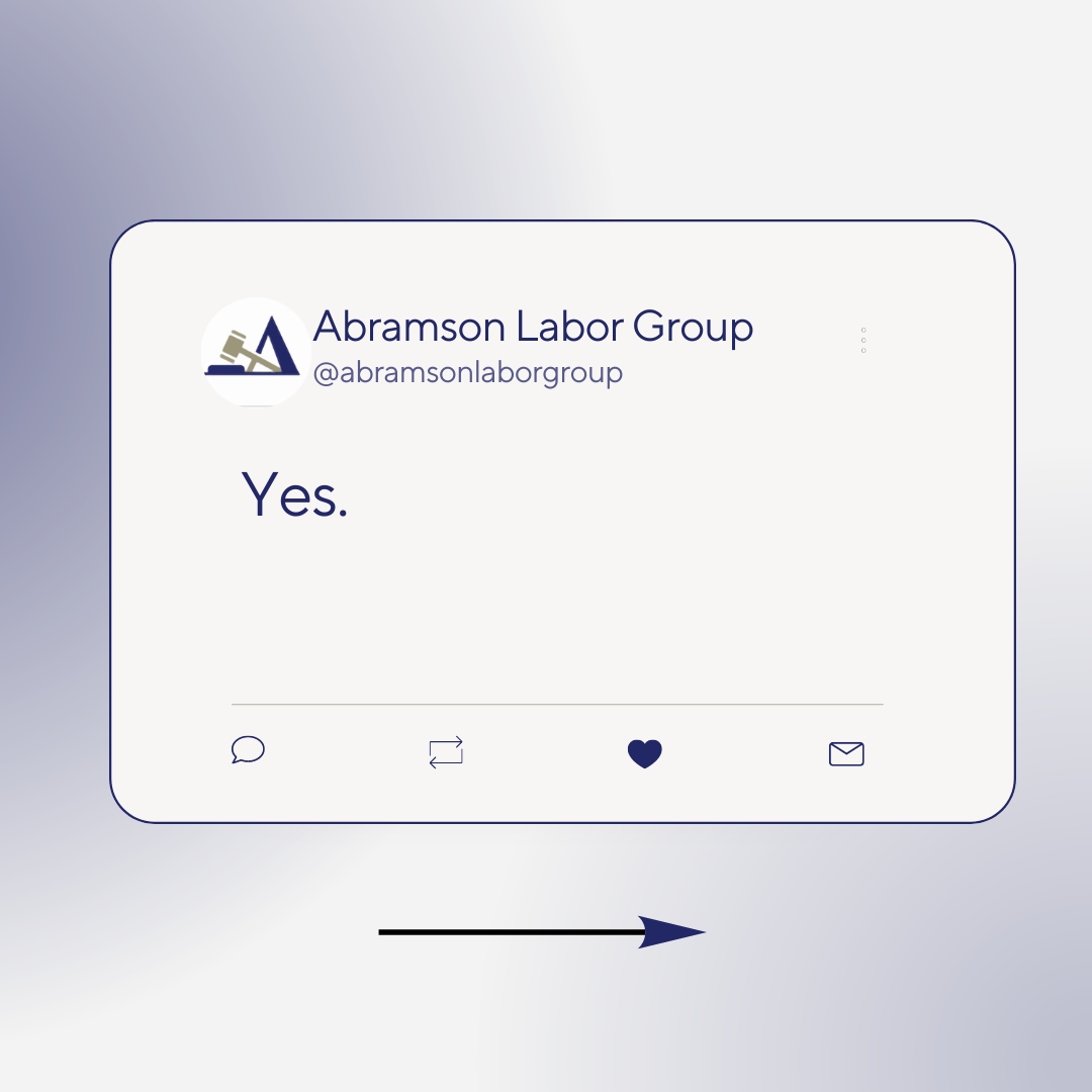 Abramson Labor Group tweet media