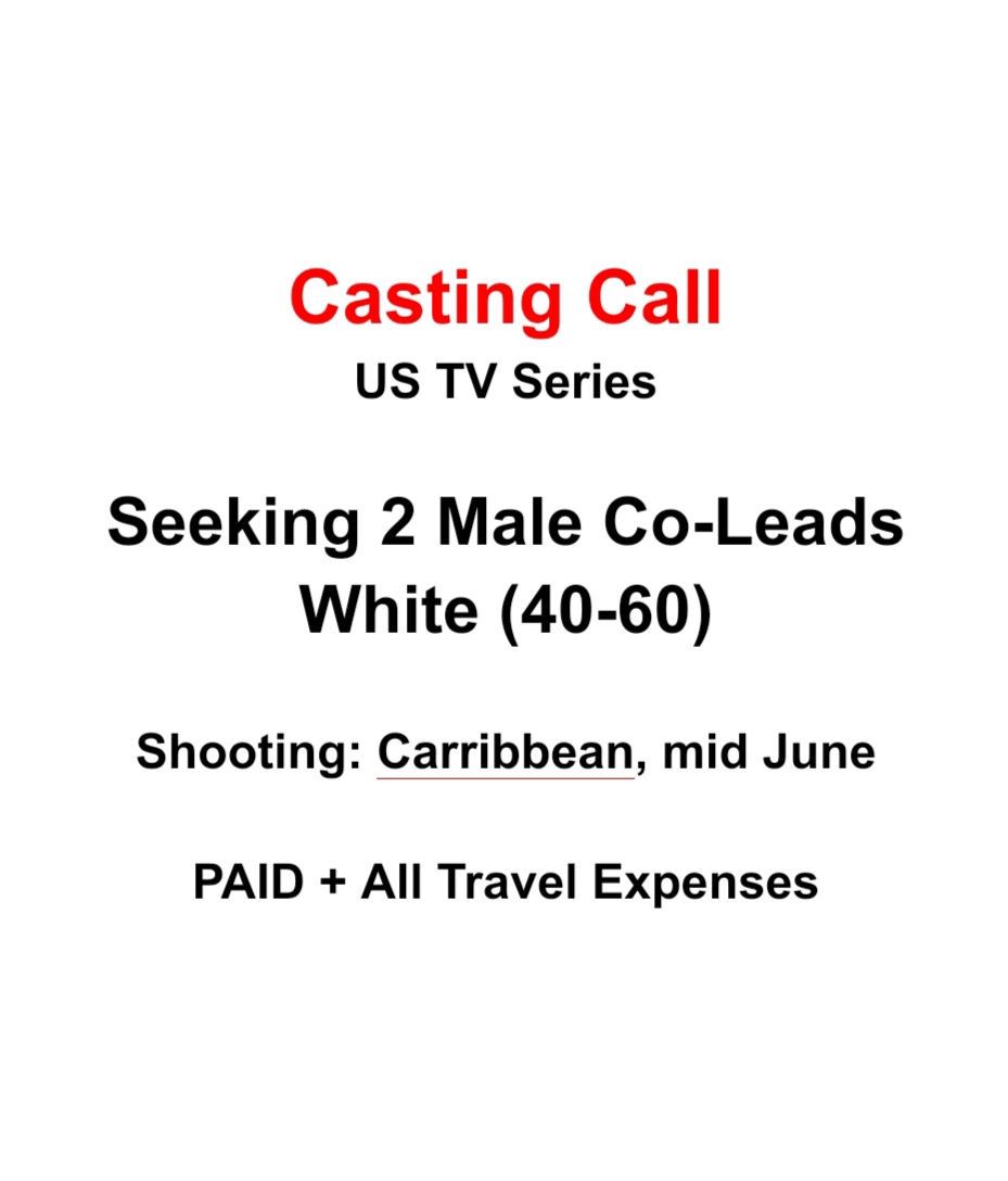 #castingcall US TV Series seeking 2 Male co-leads.

FREE TO APPLY, as always!

castingcallback.com/job/17906/tv-u…