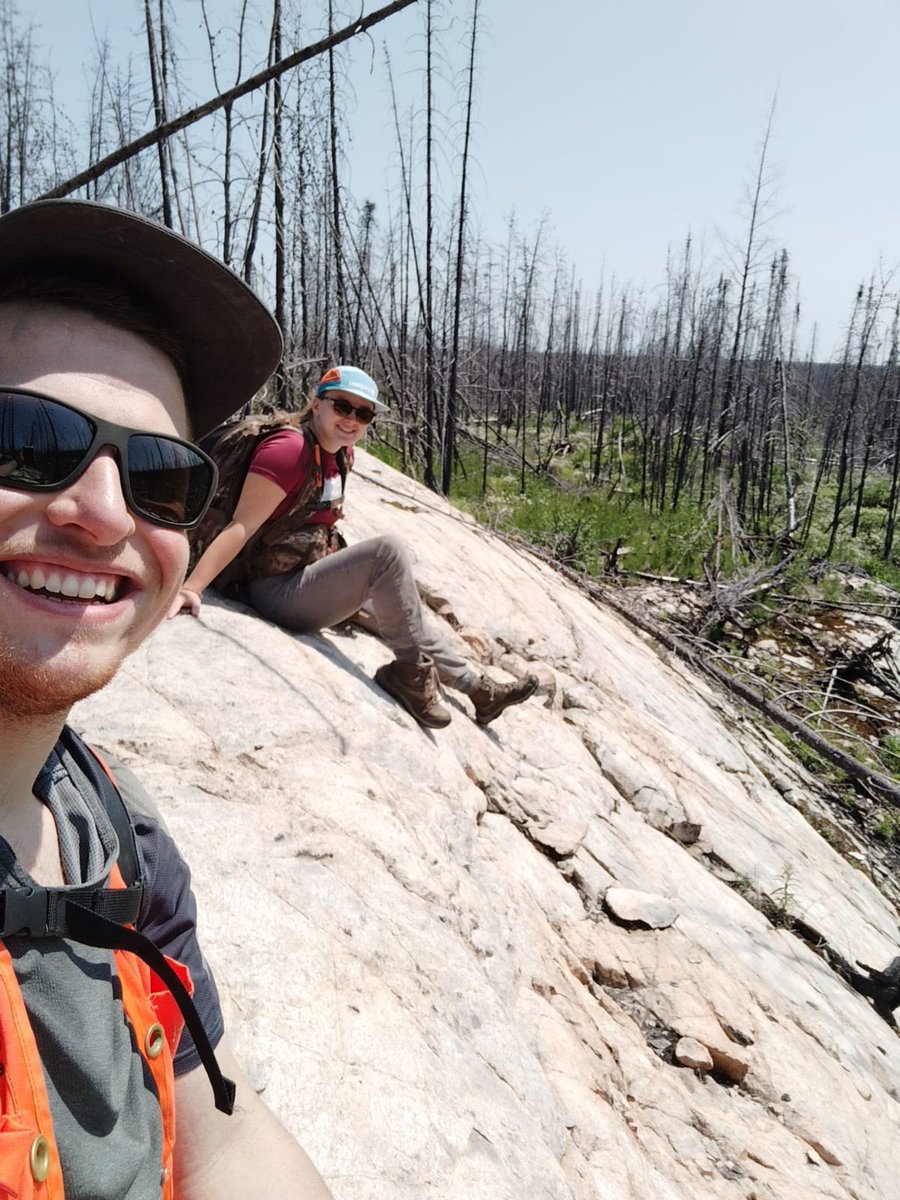 waterik_'s tweet photo. https://t.co/Tx89g3snEO. @TrentUResearch student Erin & intern Bastien are sampling burned watersheds in Northwestern Ontario. It’s a tough spring for anyone out there but they are troopers! Great collaboration as always with @ecochangegroup @ECFreewoman #nrcansci #glfcscience https://t.co/gevZjqjpV3