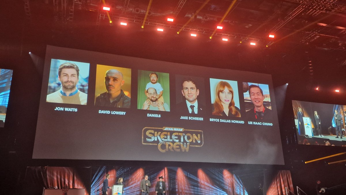 Directors for Star Wars: Skeleton Crew include:
🎬Jon Watts
🎬David Lowrey
🎬The Daniels
🎬Jake Schreer
🎬Bryce Dallas Howard
🎬Lee Isaac Chung